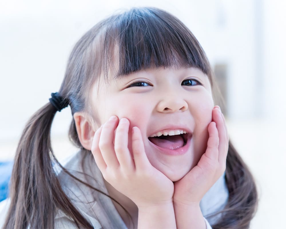 お子様の身体に負担の少ない小児矯正