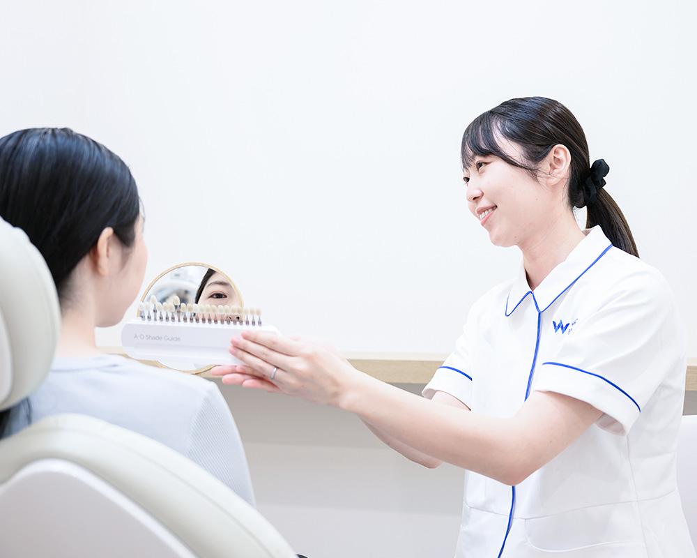 完全個室・アロマ空間で受けるホワイトニング