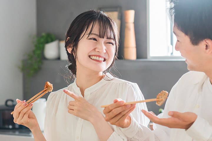 食事がしやすくなる